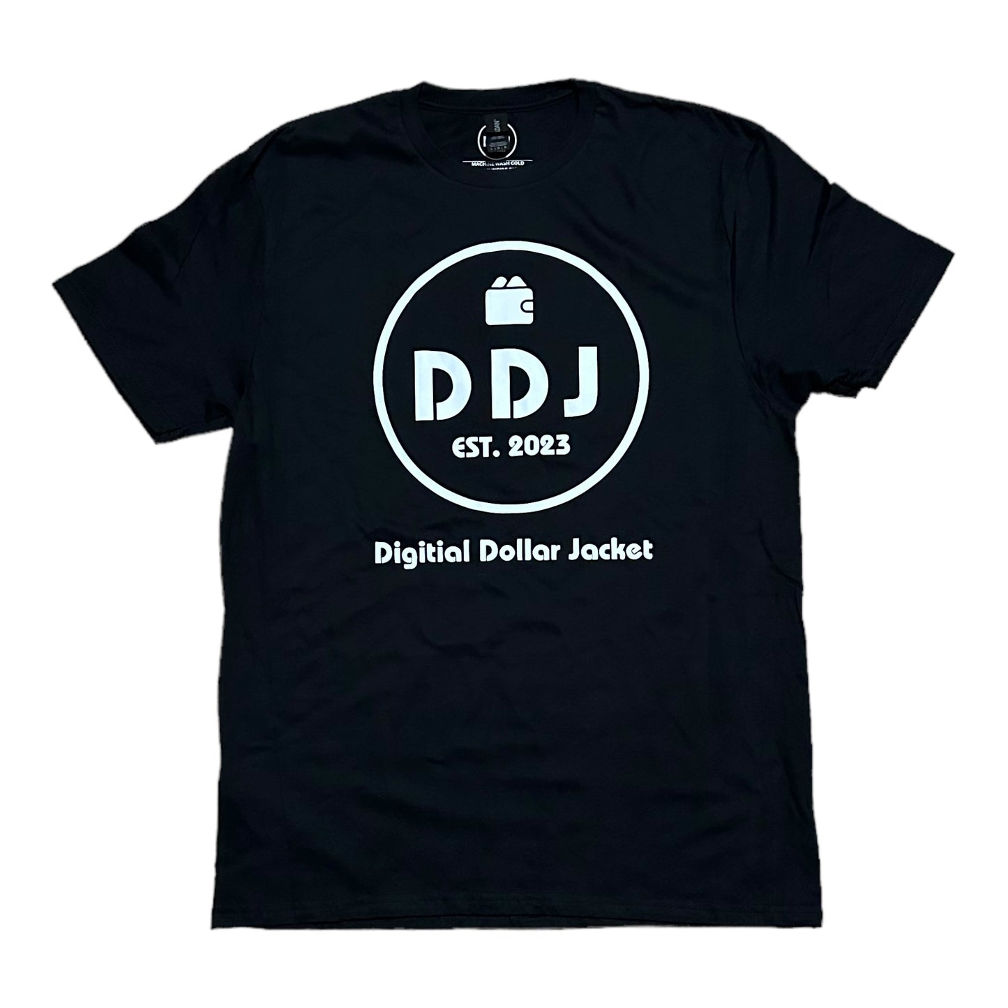 DDJ Logo Tee - Black/White Logo