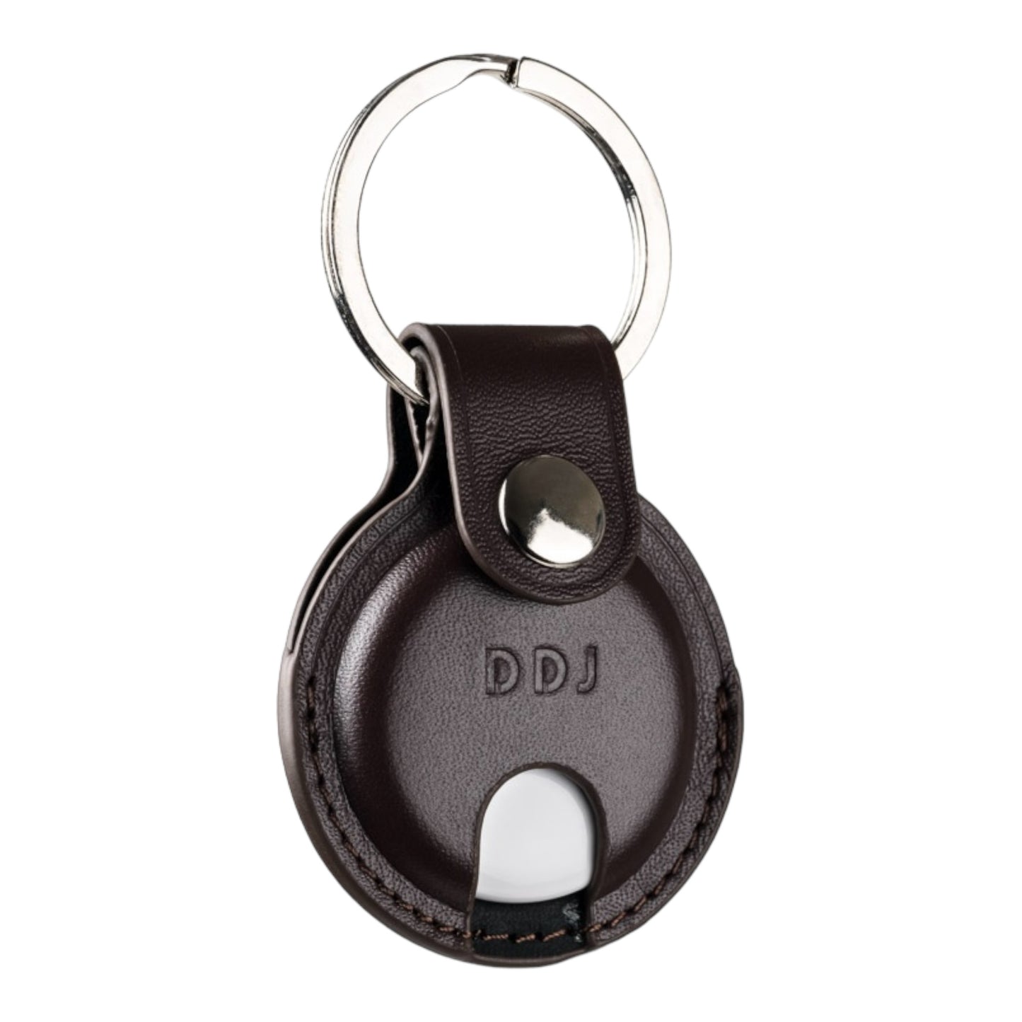 Leather Air Tag Key Chain