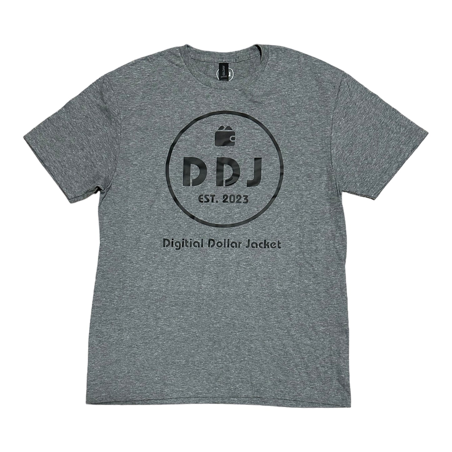 DDJ Logo Tee - Grey/Black Logo